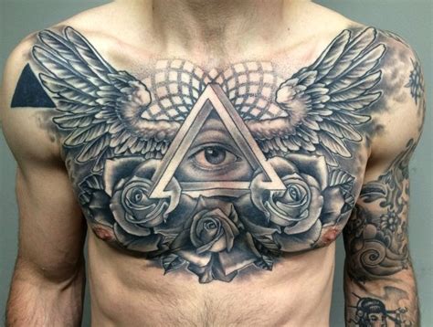 diseo de tatuajes en el pecho|100 Tatuajes en el pecho – Diseños de Hombres